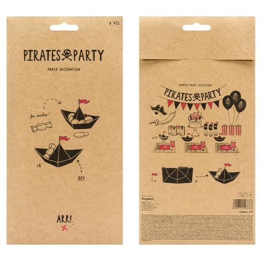 Pirates Party Pappersdekorationer