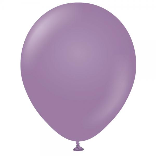 Lila Stora Standard Latexballonger Lavender