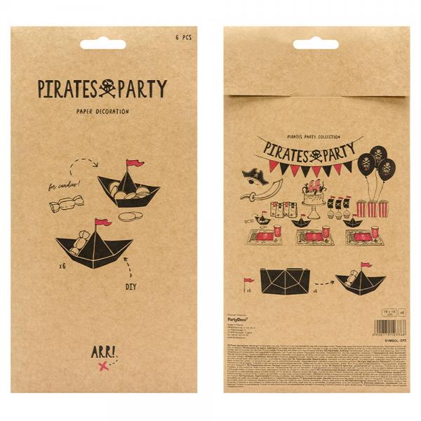 Pirates Party Pappersdekorationer