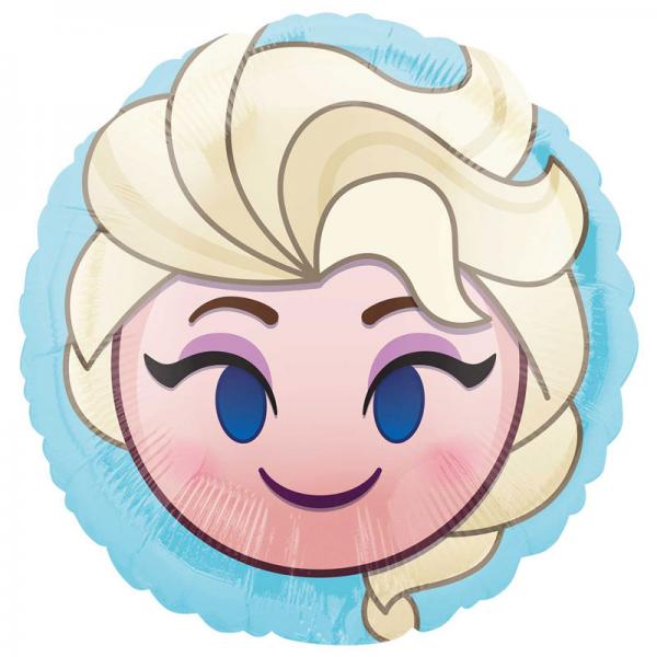 Elsa Emoji Folieballong