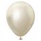 Guldiga Miniballonger Chrome White Gold