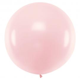 Gigantisk Latexballong Pastellrosa