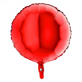Stor Rund Folieballong Röd