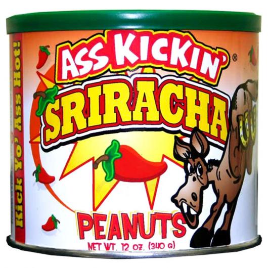 Ass Kickin' Sriracha Jordnötter