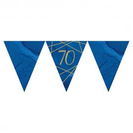70 Års Flaggirlang Marinblå