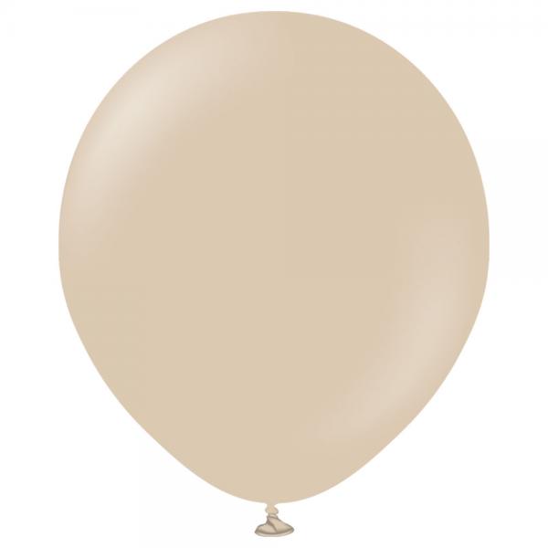Premium Stora Latexballonger Hazelnut