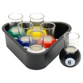 Biljard Shotglas Set