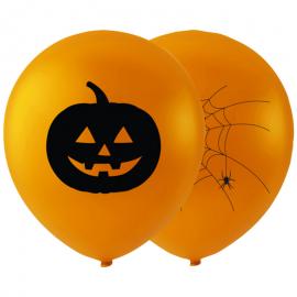 Stora Halloween Ballonger med Spindelnät
