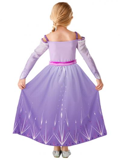 Frozen 2 Lila Elsa Klnning Barn