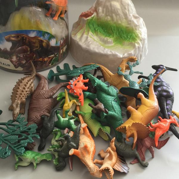 Dinosaurier i Burk