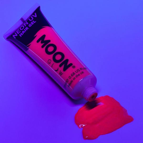 Moon Glow Neon UV Hrgel Intensiv Rd