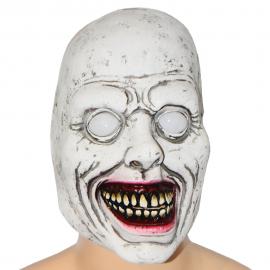 Zombie Mask med Vita Ögon