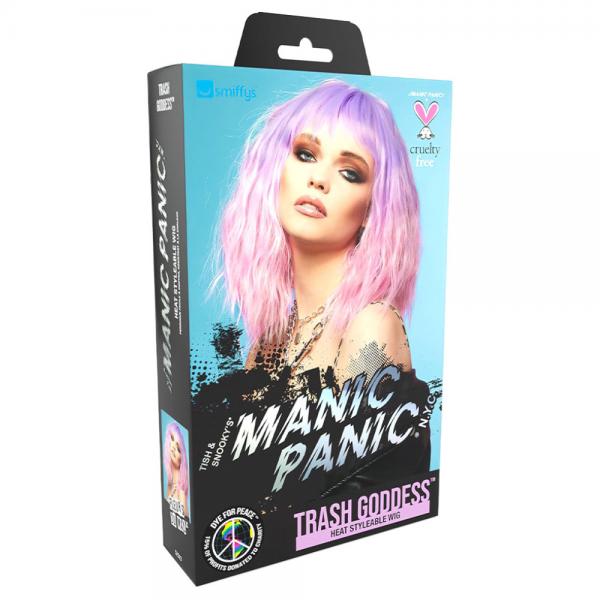 Trash Goddess Ombre Manic Panic Peruk Rosa-Lila