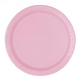 Pappersassietter Pastell Rosa