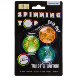 Spinning Tops Neon