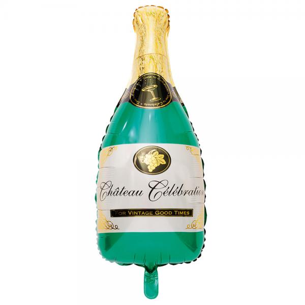 Folieballong Champagneflaska