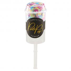 Konfetti Push Pop Mixade Färger
