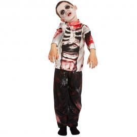 Zombie Boy Dräkt Barn Medium