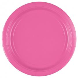 Papptallrikar Rosa