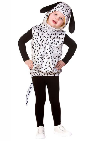 Dalmatiner Hunddrkt med Luva Barn