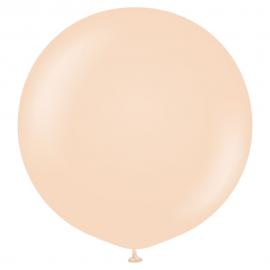 Beige Gigantiska Latexballonger Blush 2-pack