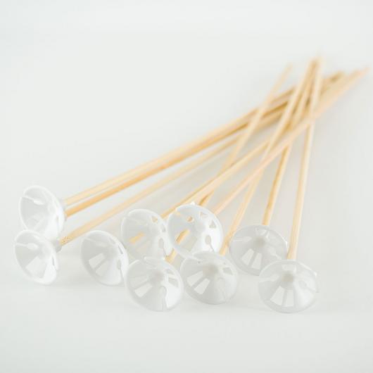 Ballongpinnar Bambu 10-Pack