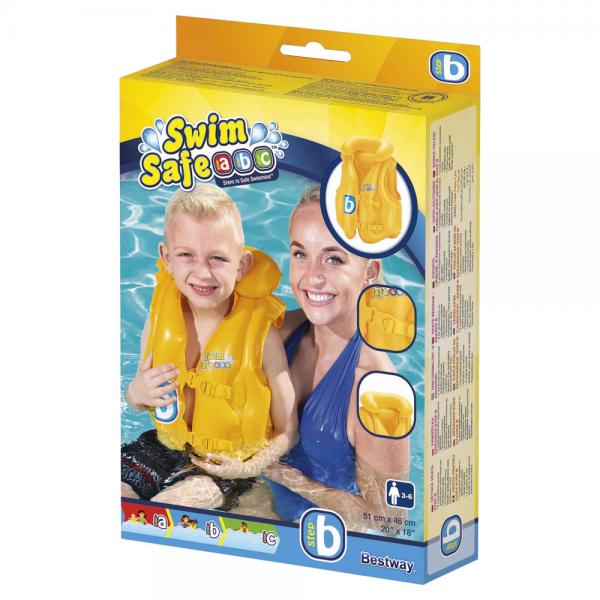 Flytvst Barn Swim Safe 3-6 r