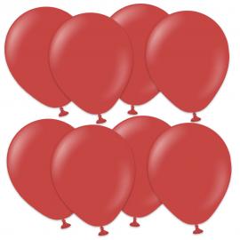 Premium Små Latexballonger Deep Red