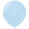 Premium Stora Latexballonger Macaron Blue