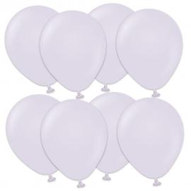 Premium Små Latexballonger Macaron Lilac 100-Pack
