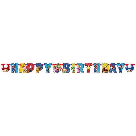 Super Mario Girlang Happy Birthday