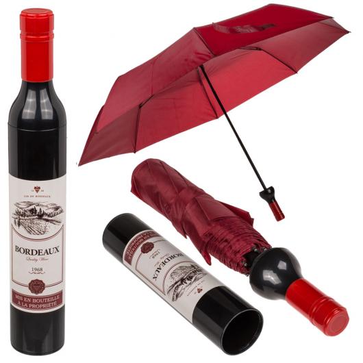 Hopfällbart Paraply Vinflaska