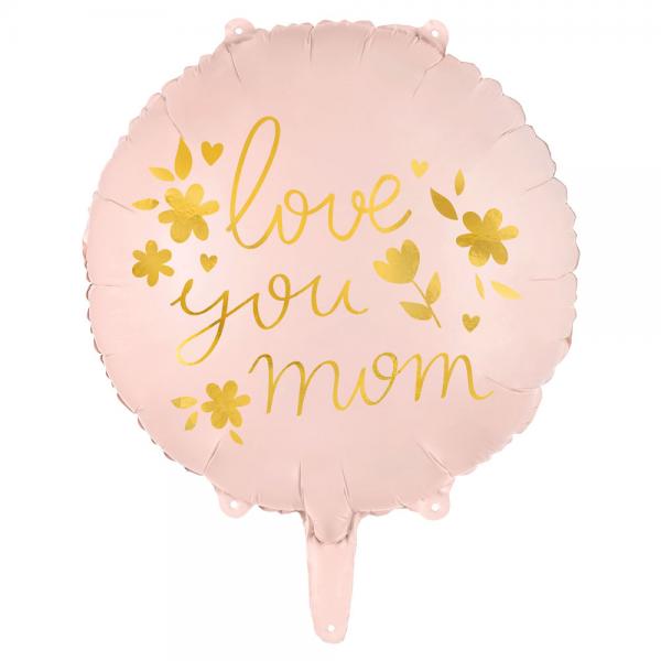 Love You Mom Folieballong