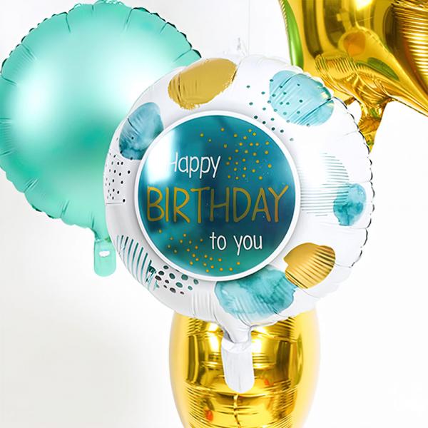 Folieballong Happy Birthday To You