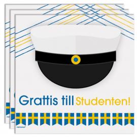 Grattis Till Studenten Servetter