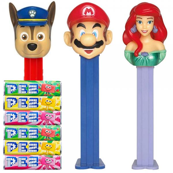 PEZ Pse Godis & Dispenser