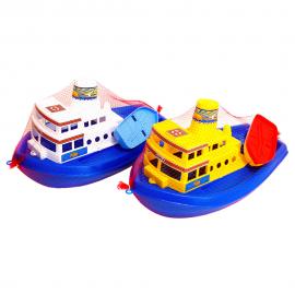 Leksaksbåt med Livbåt