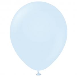 Premium Latexballonger Macaron Baby Blue 25-Pack