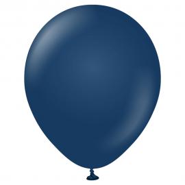 Blå Stora Standard Latexballonger Navy 25-pack