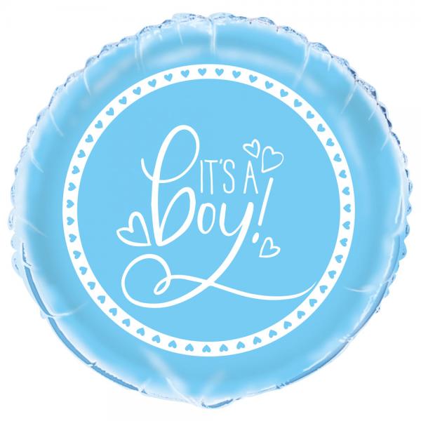 It's A Boy Folieballong