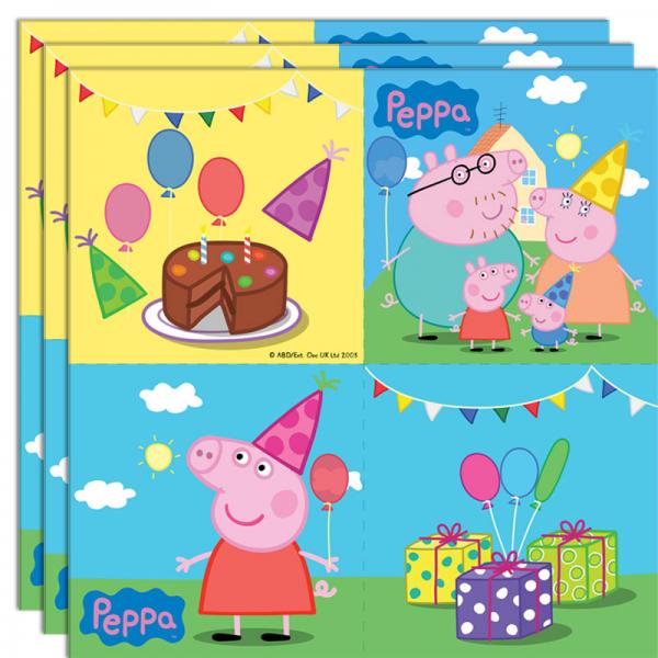 Peppa Pig Party Servetter