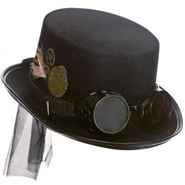 Steampunk Hatt med Glasögon