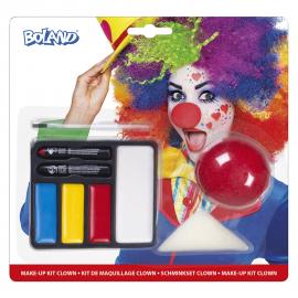 Klassiskt Clown Smink Kit