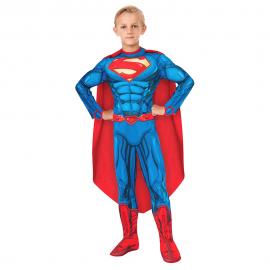 Superman Deluxe Maskeraddräkt Barn Large