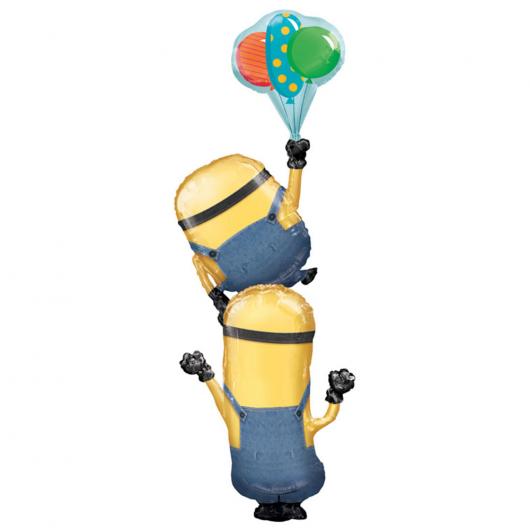 Gigantisk Airwalker Minions Folieballong