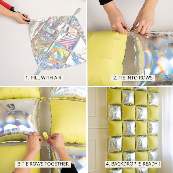 Kuddballonger Duvbl 4-pack