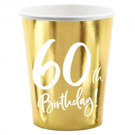 60th Birthday Muggar Guld