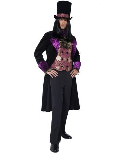 Gothic Greve Maskeraddrkt