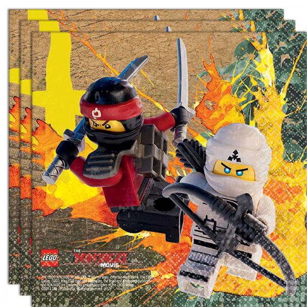 Lego Ninjago Mini Servetter