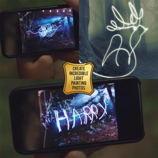 Lumos Wand Trollstav med Ljus Dumbledore